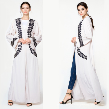 Venda quente Oriente Abaya Mulheres árabe muçulmano vestido embroiered dubai abaya